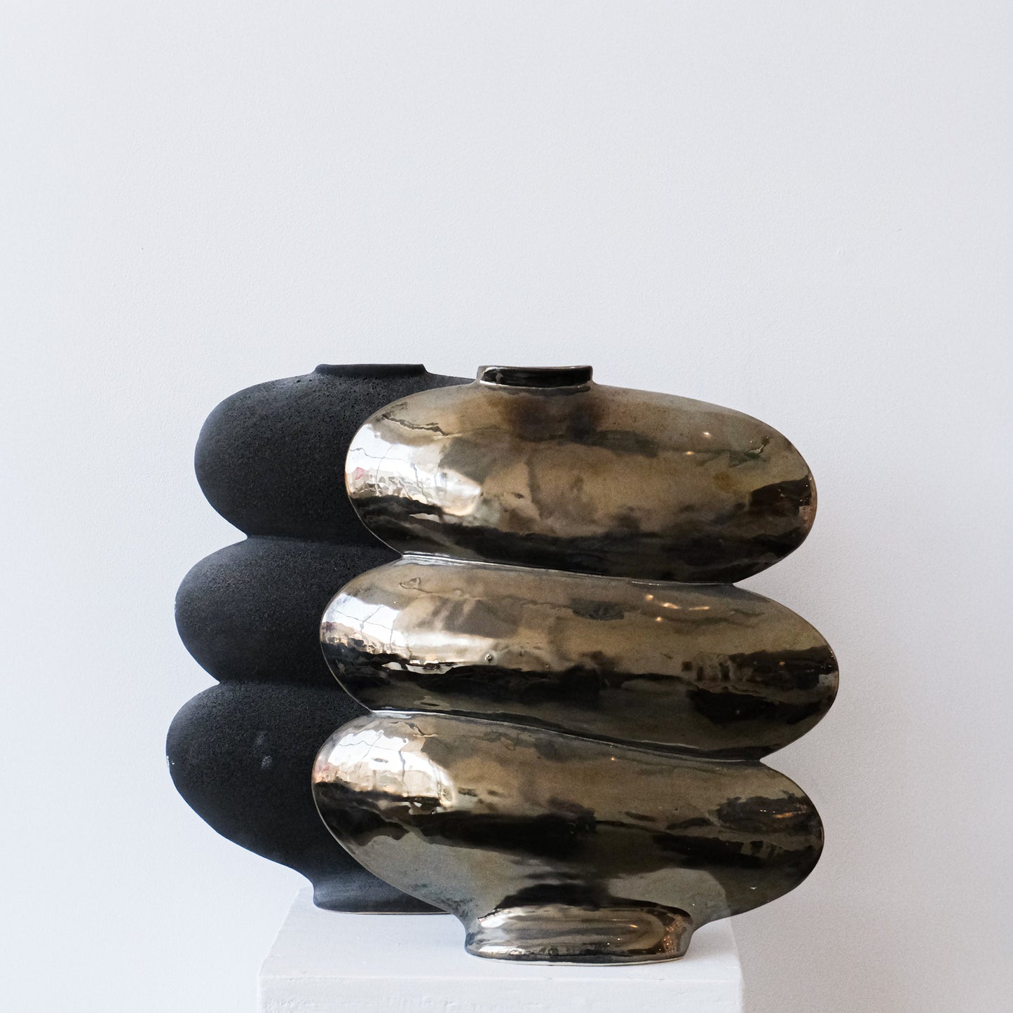 Moon Rock Stacked Pebbles