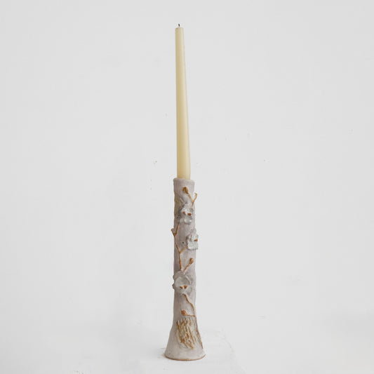 Dusty Lavender Orchid Taper Vase