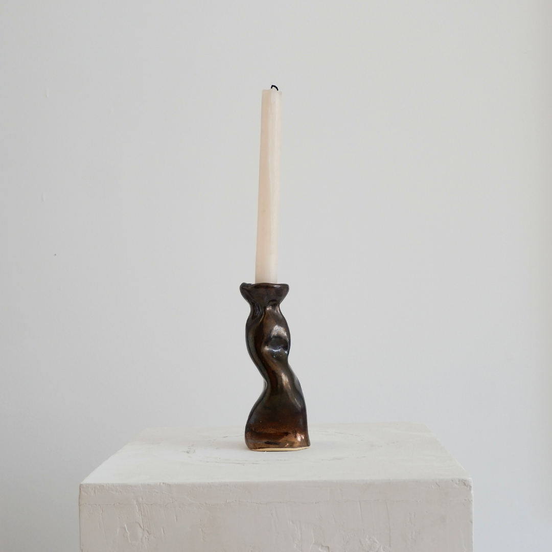 Candle Holder Chrome