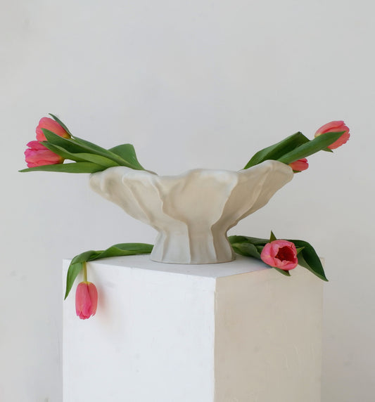 Cream Ceramic Cloud Bowl