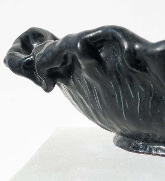 Pewter Ceramic Cloud Bowl