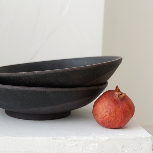 Serving Bowl Black