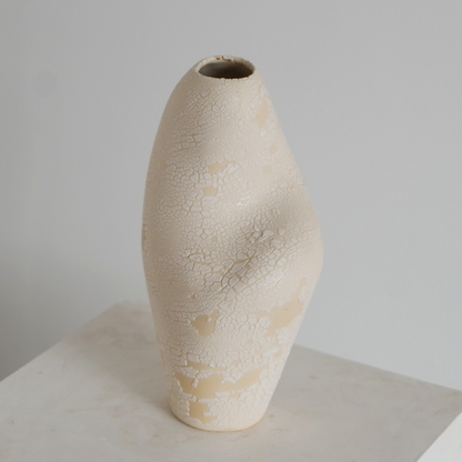 White Crackle Mother & Child