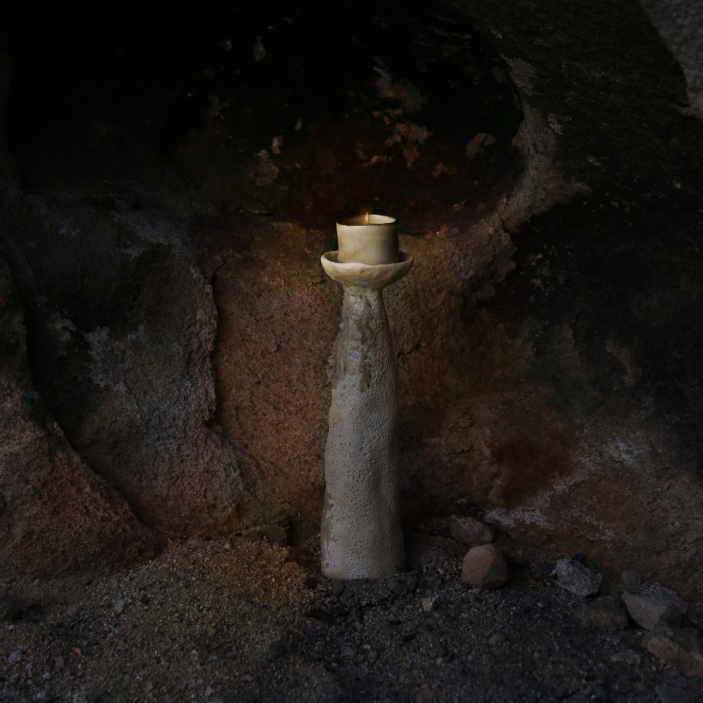 Handbuilt Ceramic Candle Holder - Meagan Cignoli | April 19th