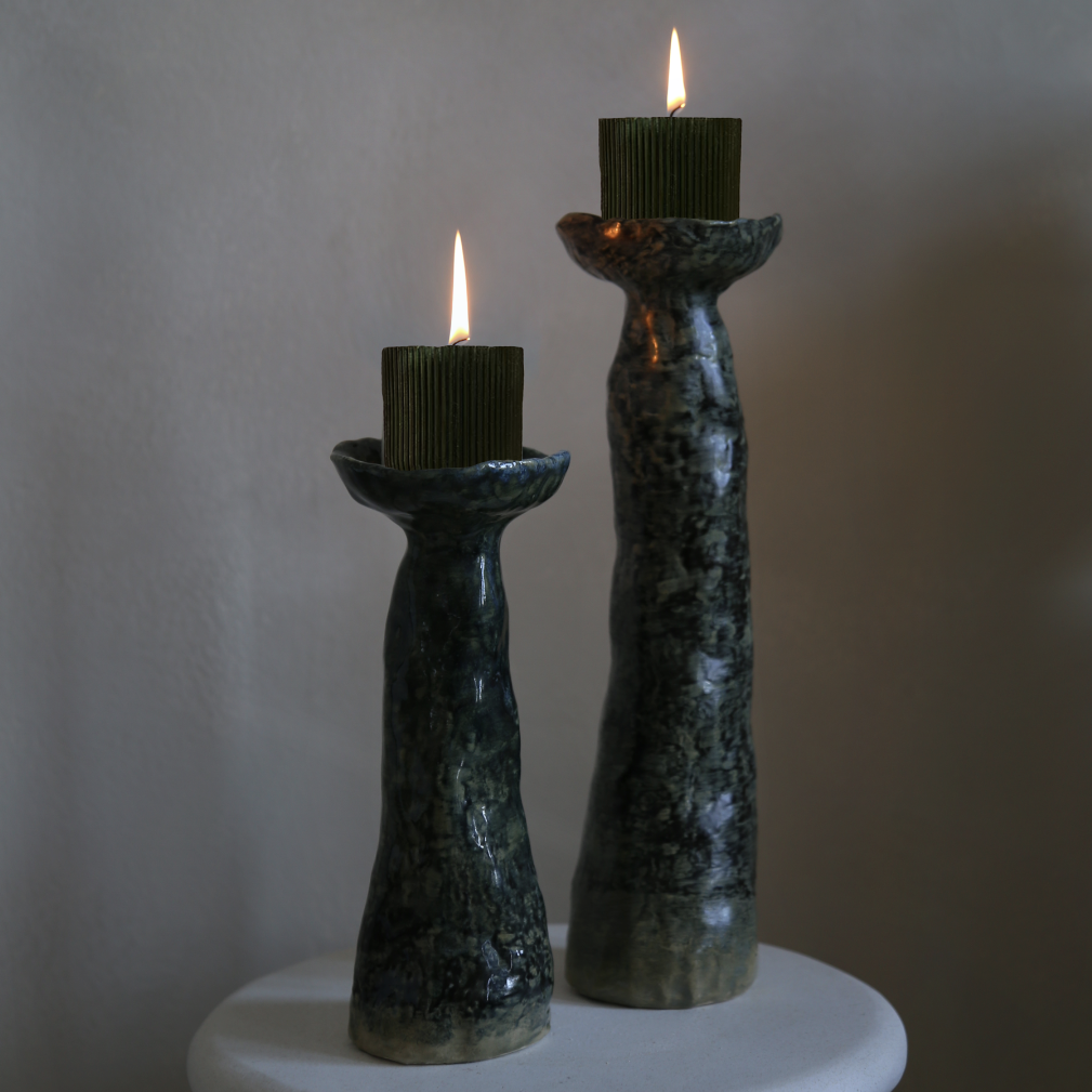 Handbuilt Ceramic Candle Holder - Meagan Cignoli | April 19th