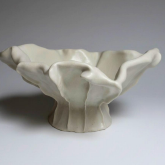 Cream Ceramic Cloud Bowl
