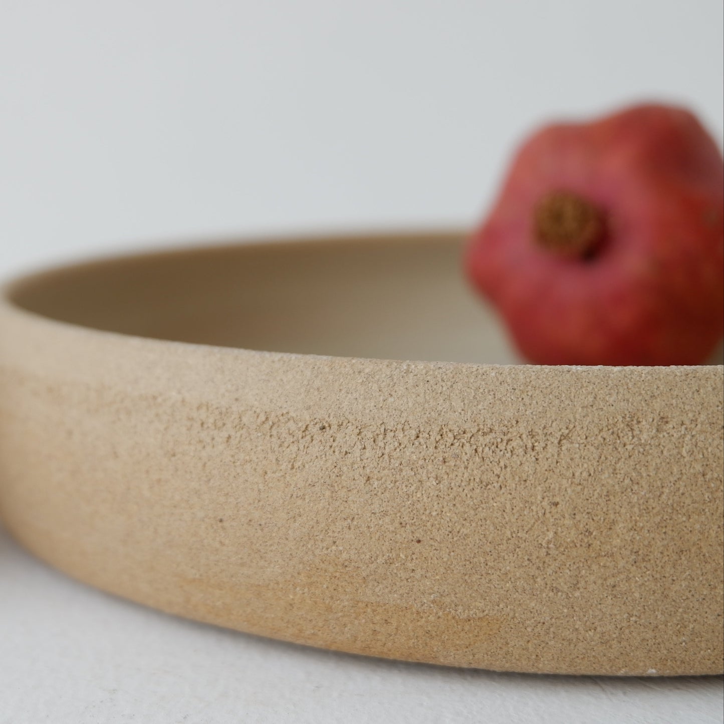 Large Serving plate Beige