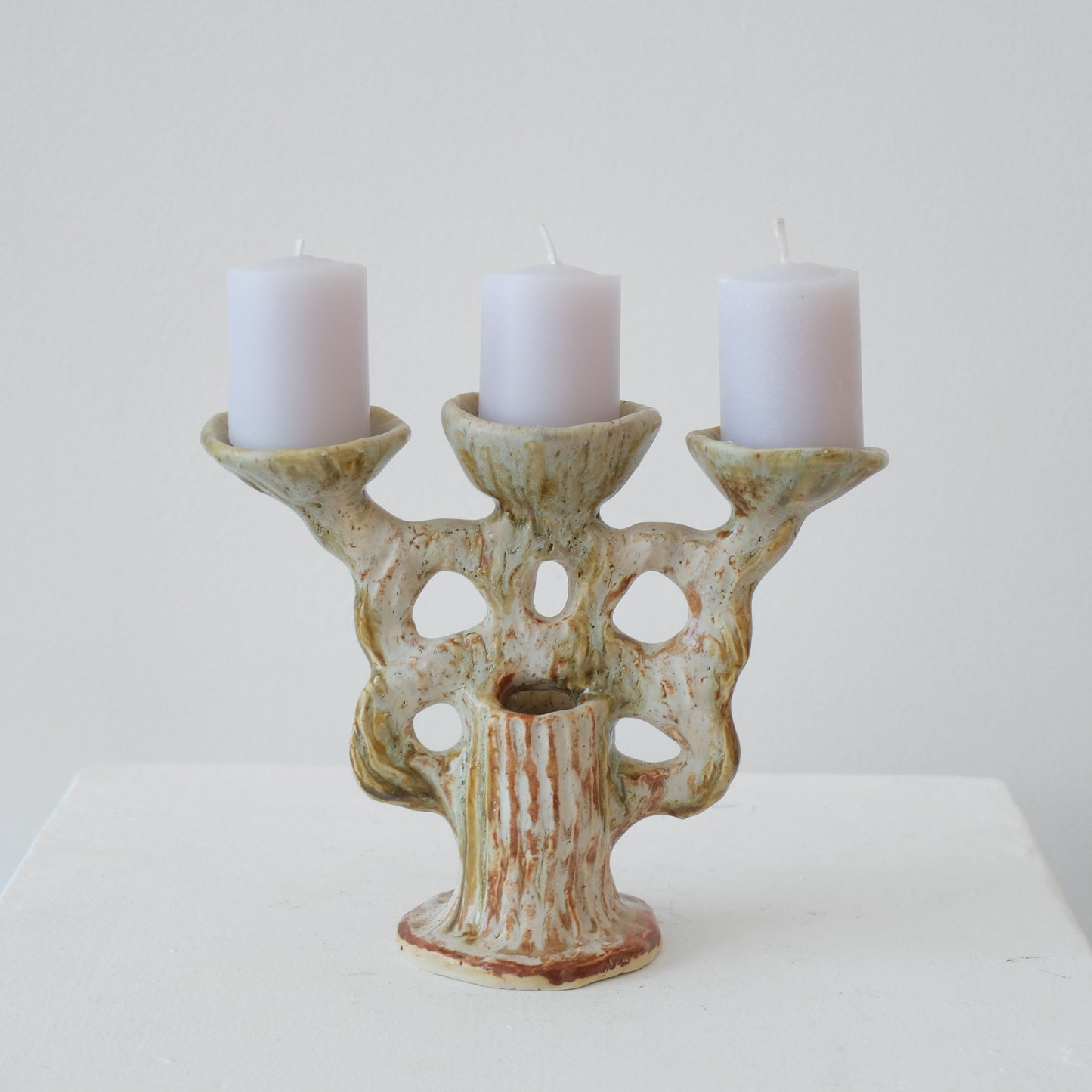 Triple Candelabra Sculpture