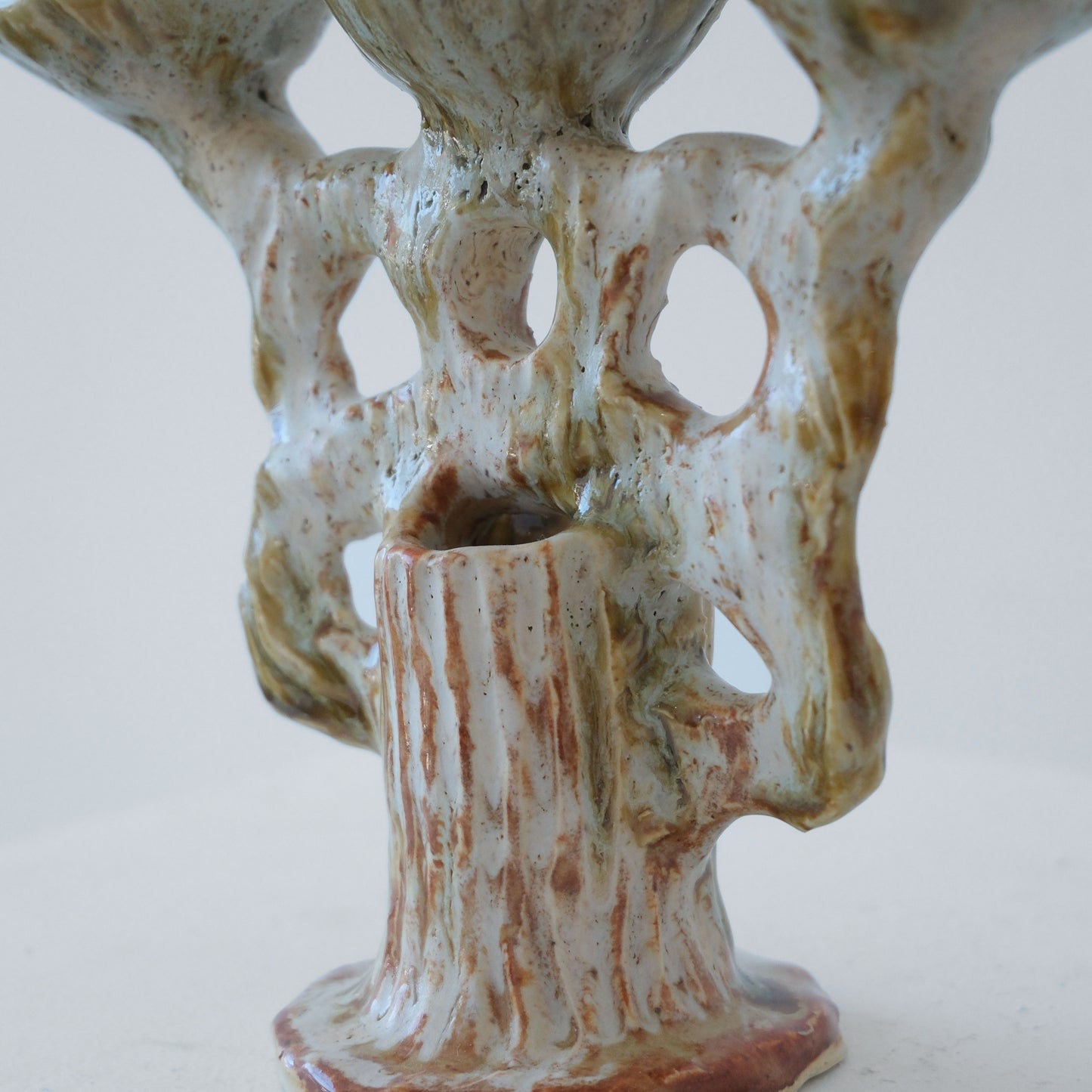 Triple Candelabra Sculpture