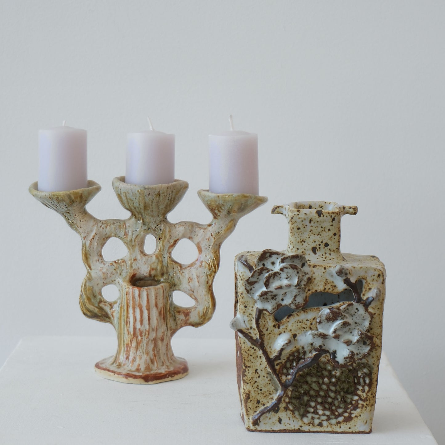Triple Candelabra Sculpture