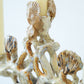 Coral Sandcastle Candelabra