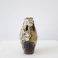 Small Green Orchid Motif Vase