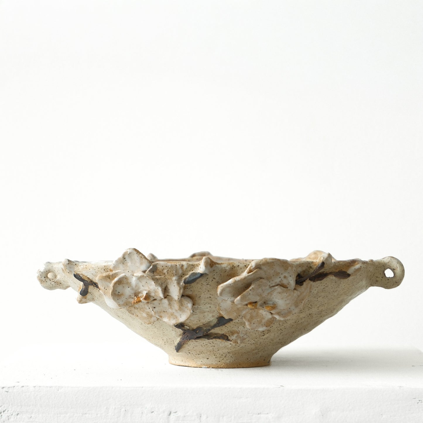 Large Orchid Ritual Bowl