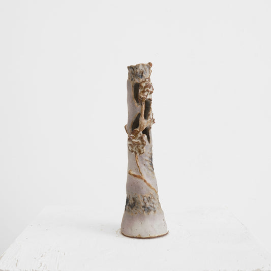 Dusty Violet Orchid Taper Vase