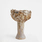 Dusty Lavender and Yellow Orchid Pedestal