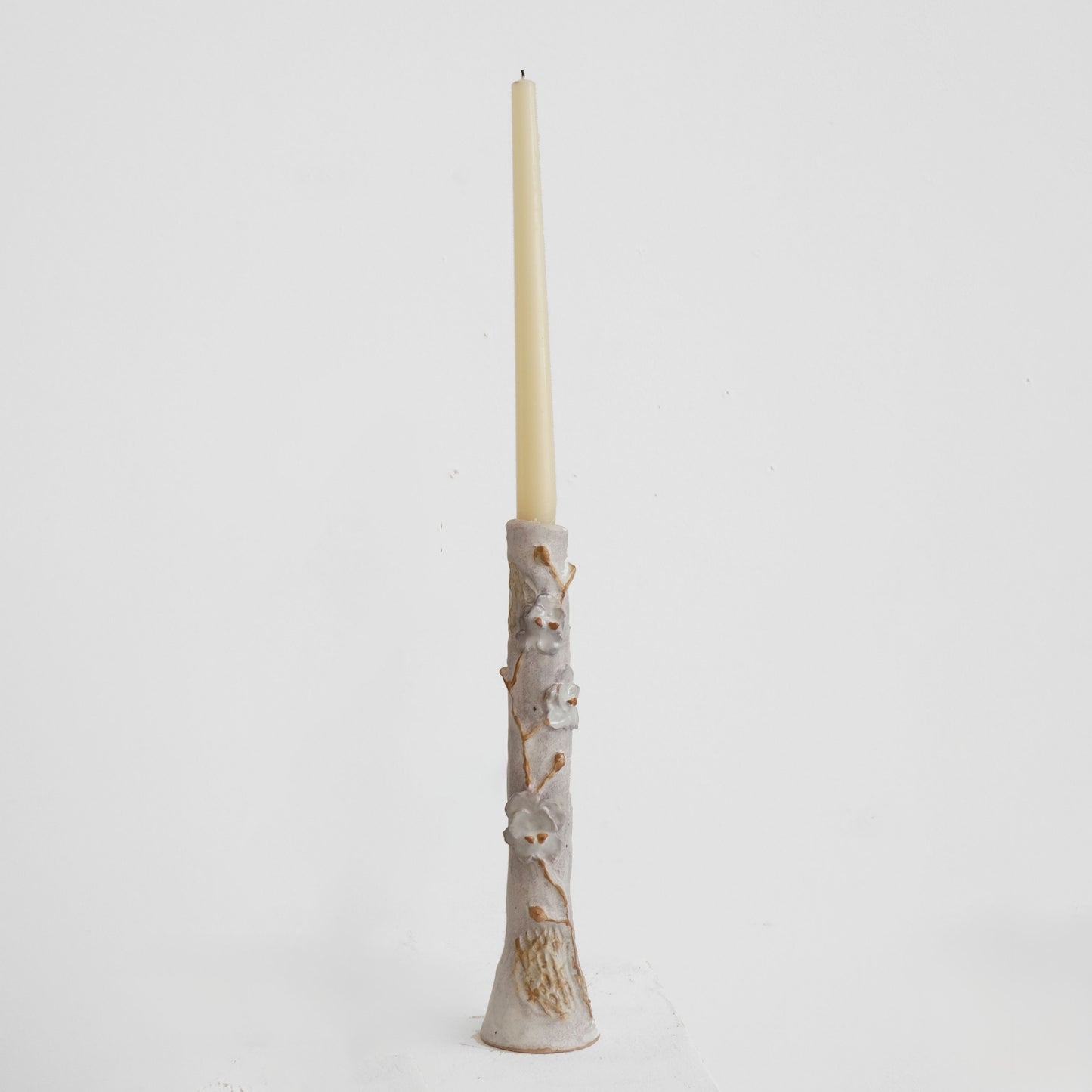 Dusty Lavender Orchid Taper Vase