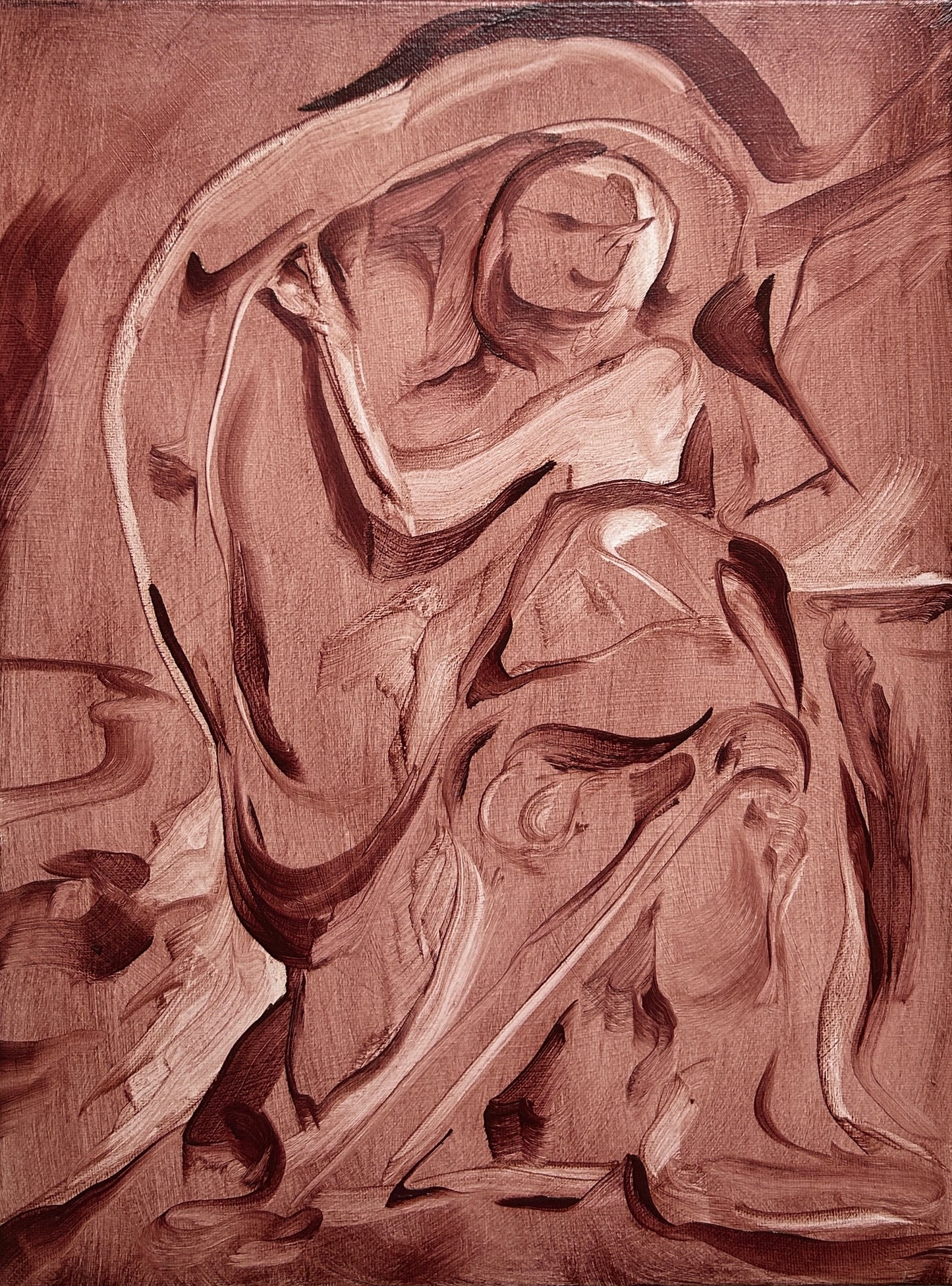Les Errants (After Millet)