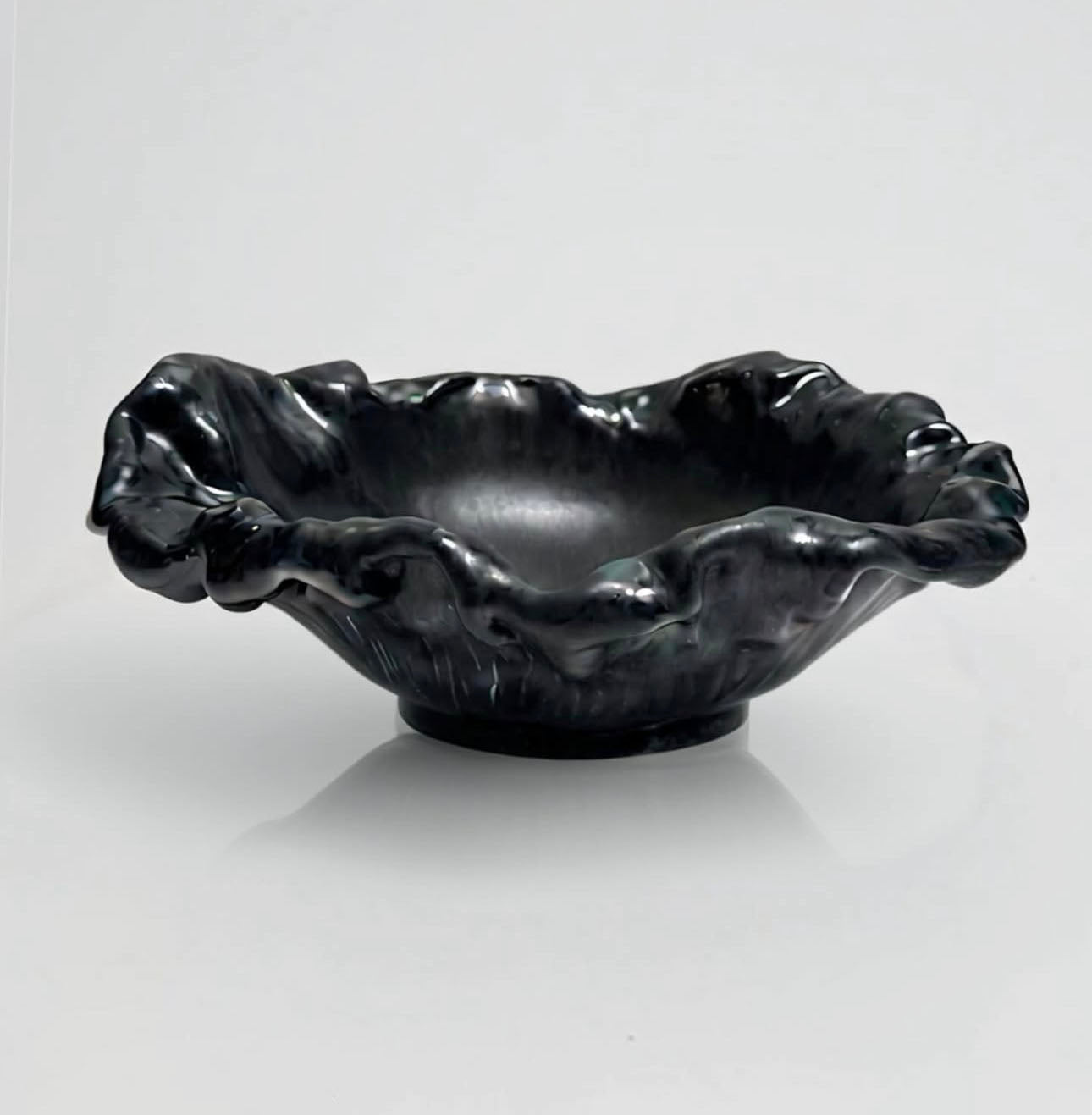 Pewter Ceramic Cloud Bowl
